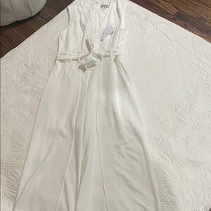 Shelby & Palmer White Jumpsuit